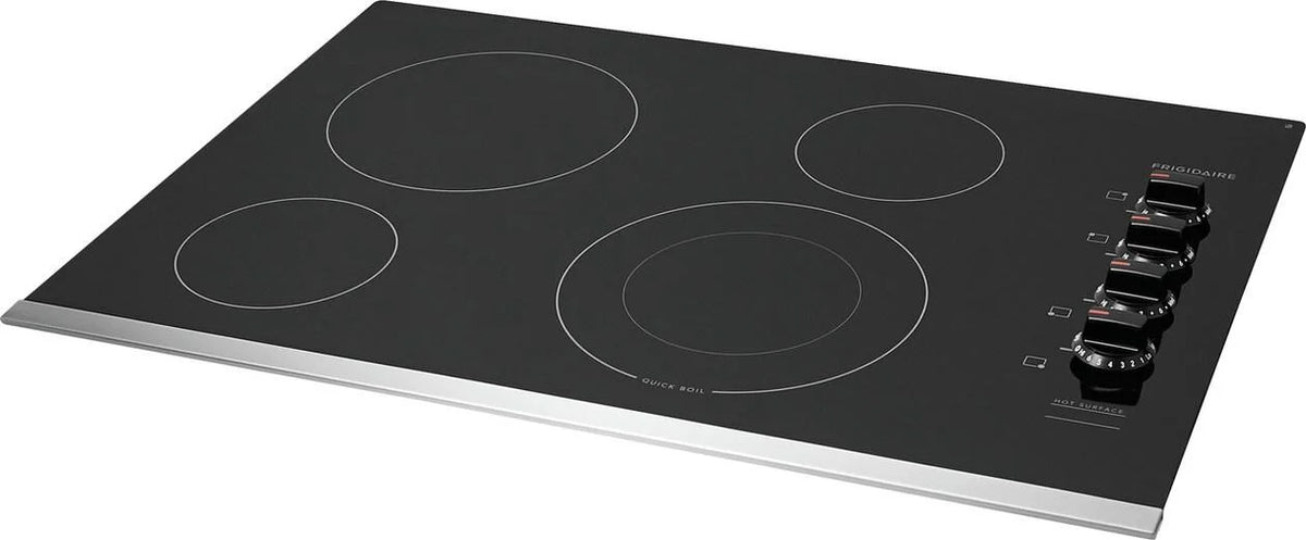Frigidaire FFEC3025UB Electric Cooktop, 30", Black.