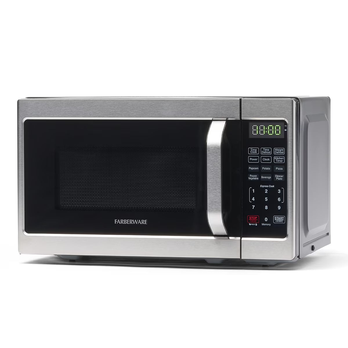 Farberware 1.1 Cu. Ft. 1000-Watt Compact Microwave Oven, Black