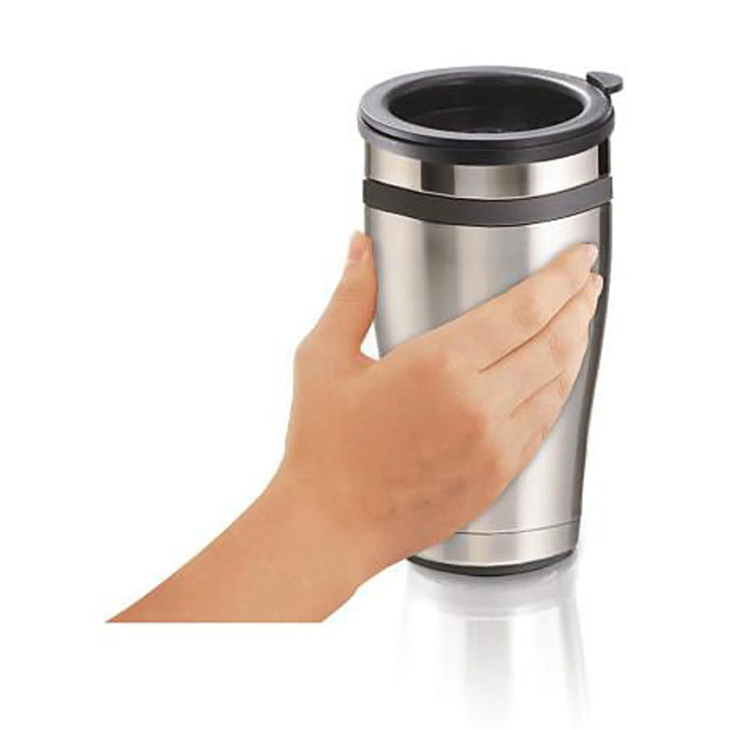 Hamilton Beach FlexBrew Trio 2-Way Coffee Maker, Compatible with K-Cup Pods or Grounds, Combo, Single Serve & Full 12c Pot, Black