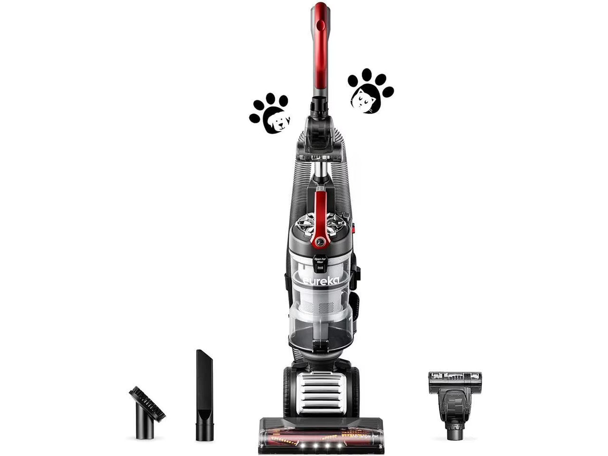 EUREKA NEU630 FloorRover Anti-Tangle Pet Upright Vacuum Gray