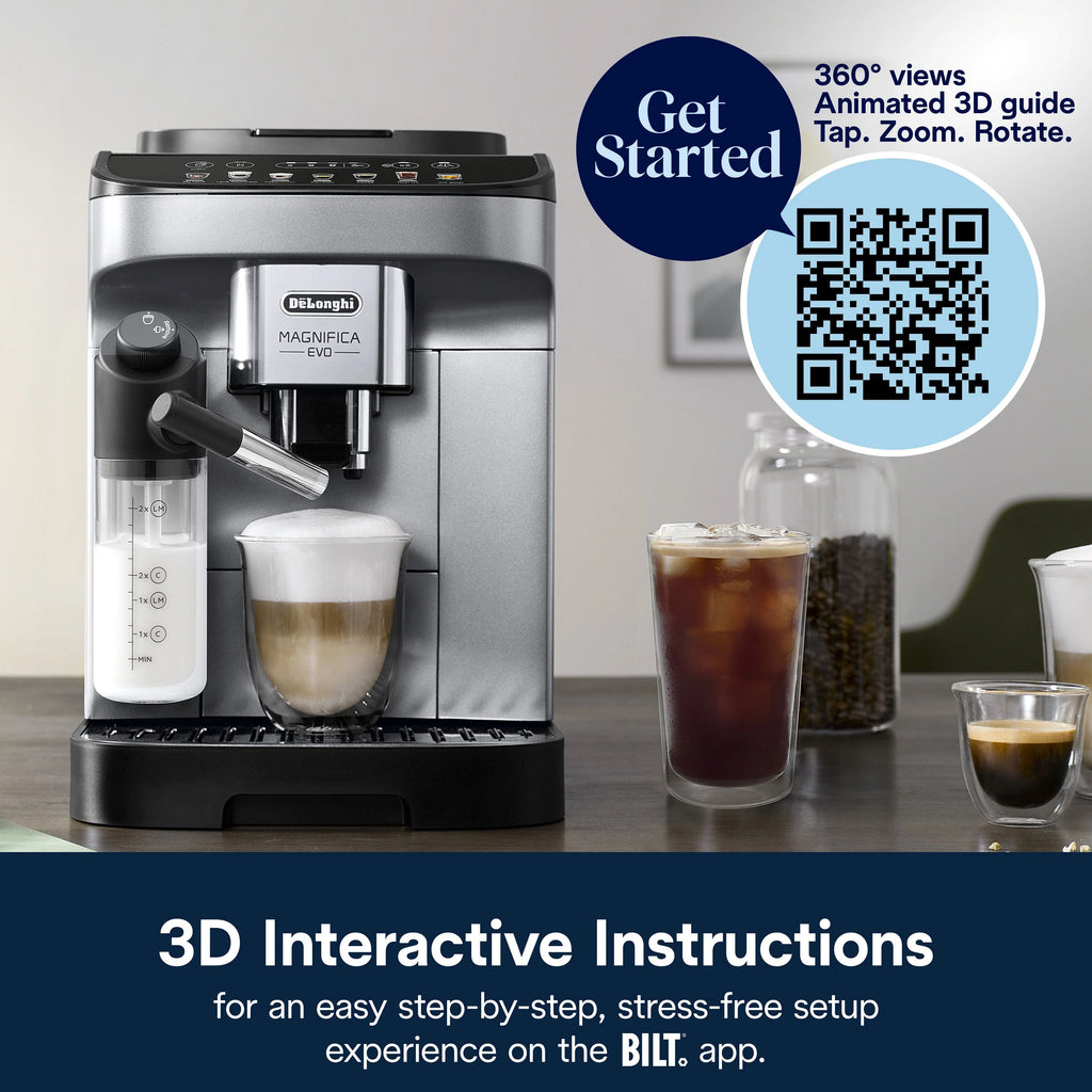 Magnifica Evo Espresso Machine w/ Latte Crema System