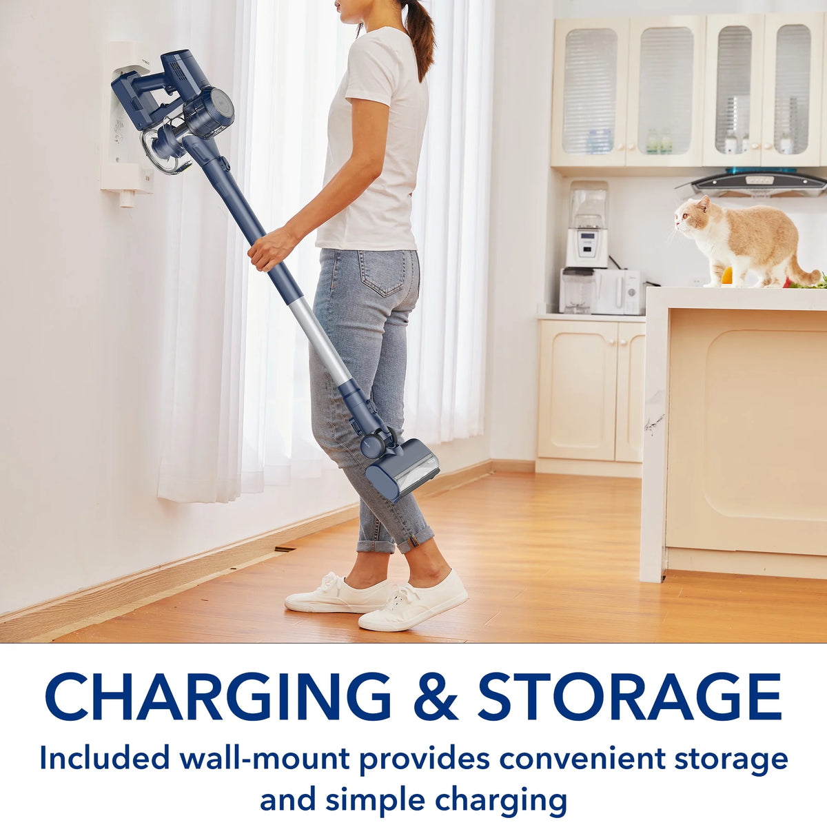 Tineco S10?ZT Smart Cordless Stick Vacuum �C ZeroTangle Brush, iLoop Auto Power, 40?Min, HEPA