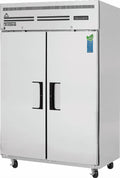 Everest Refrigeration ESF2 49-5/8' Reach-in Commercial Freezer with Double Solid Doors, Two Sections, 115v, 49 Cubic Feet, NSF