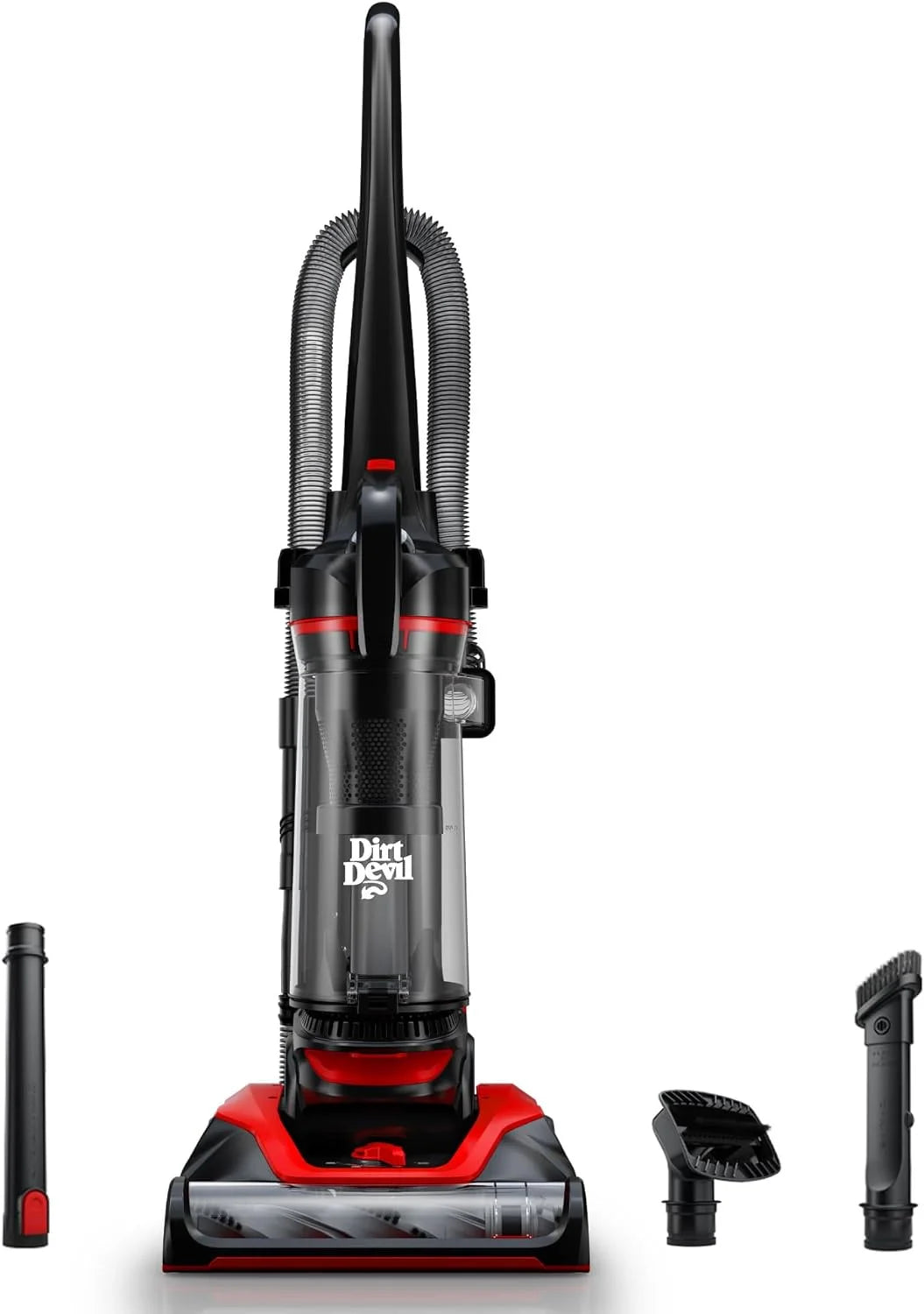 Dirt Devil Upright Vacuum, Multi-Surface Extended Reach, Bagless & Dirt Devil Pet Room Refresher Carpet Powder, 32oz