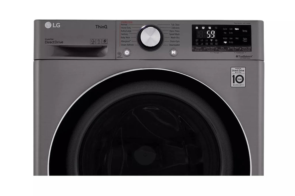 LG WM3555HVA combination washer electric dryer