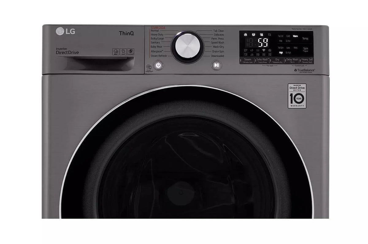 LG WM3555HVA combination washer electric dryer