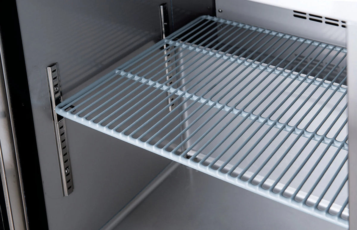 72 in. Commercial Undercounter Freezer 19 Cu.Ft. Stainless Steel Three-Door Commercial Freezer Heavy Duty