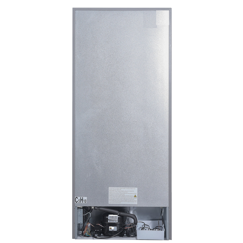 Hamilton Beach, 20 Cu. Ft. Upright Convertible Refrigerator/Freezer, Frost Free, Stainless Steel, HBFRF2099