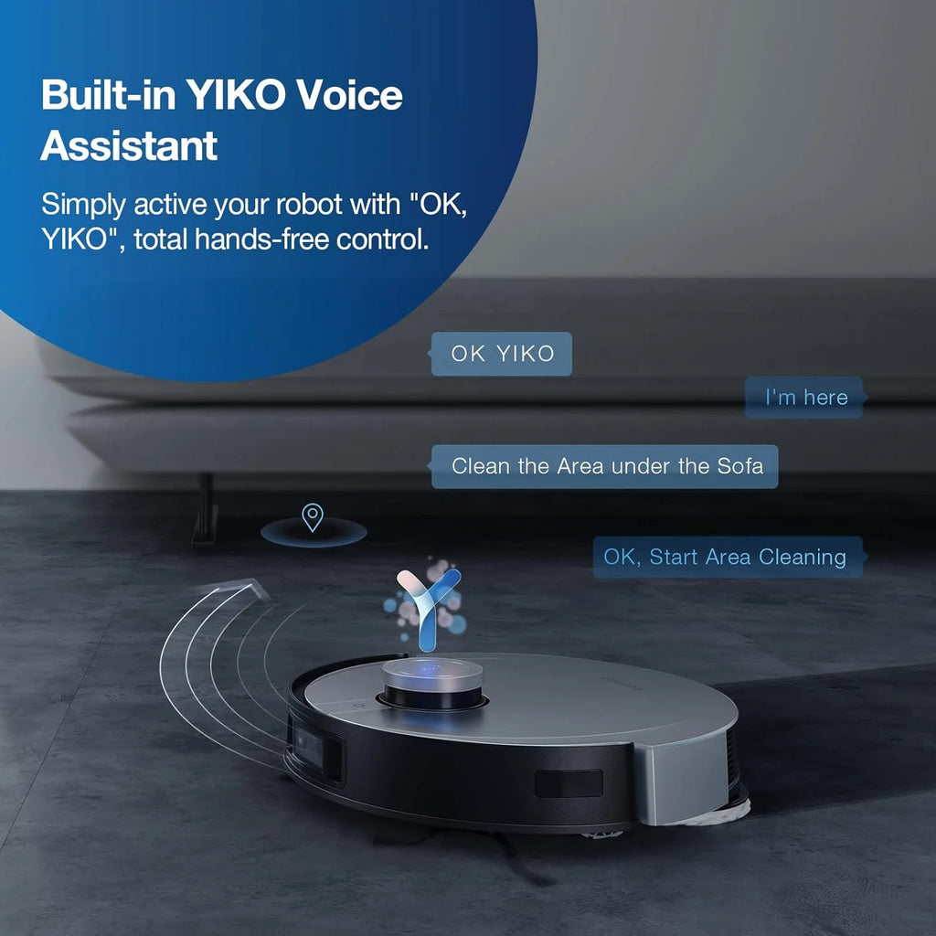 ECOVACS DEEBOT T10 PLUS Neo Robot Vacuum and Mop, Auto-Empty, AIVI 3.0, OZMO Pro 3.0 Oscillating Mopping, 3D Map, Air Freshener