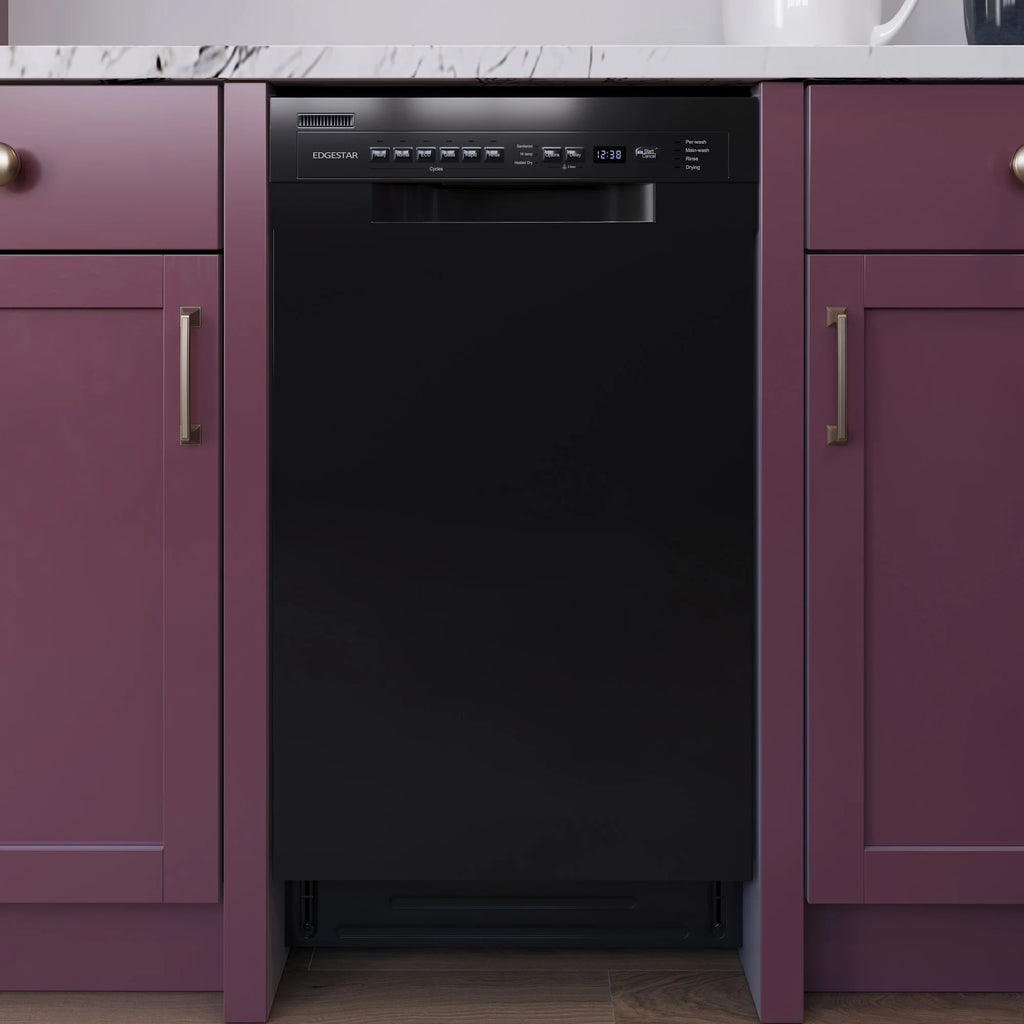 Edgestar Bidw1802 18" Wide 8 Place Setting Energy Star Certified Built-In Front Control