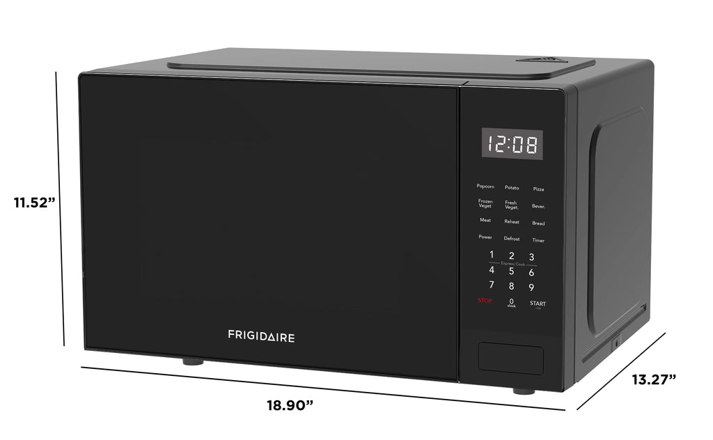 Frigidaire 0.9 cu ft Countertop Microwave Ovens in Black, EMW953