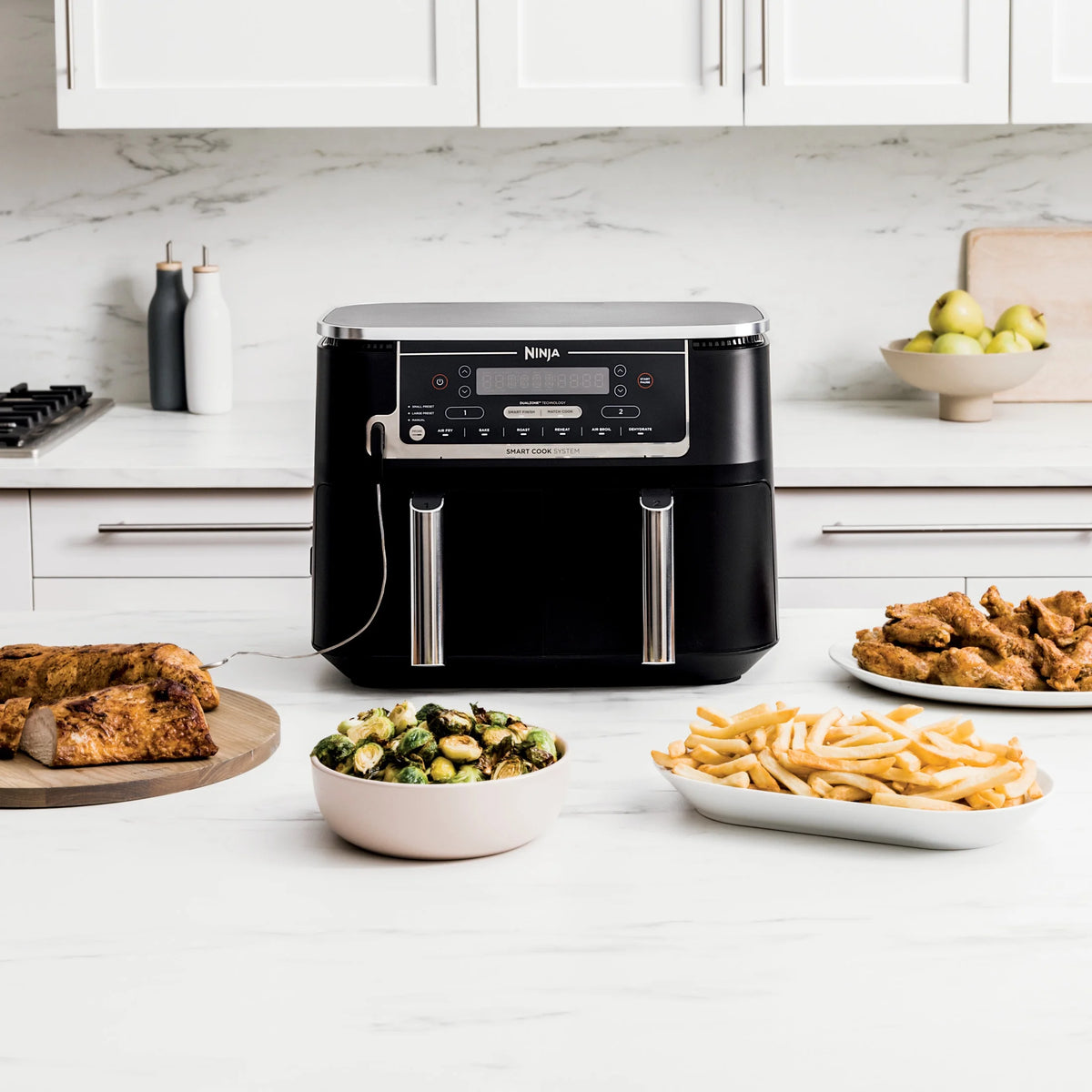 Ninja?? Foodi?? 6-in-1 Smart 10-qt. 2-Basket Air Fryer