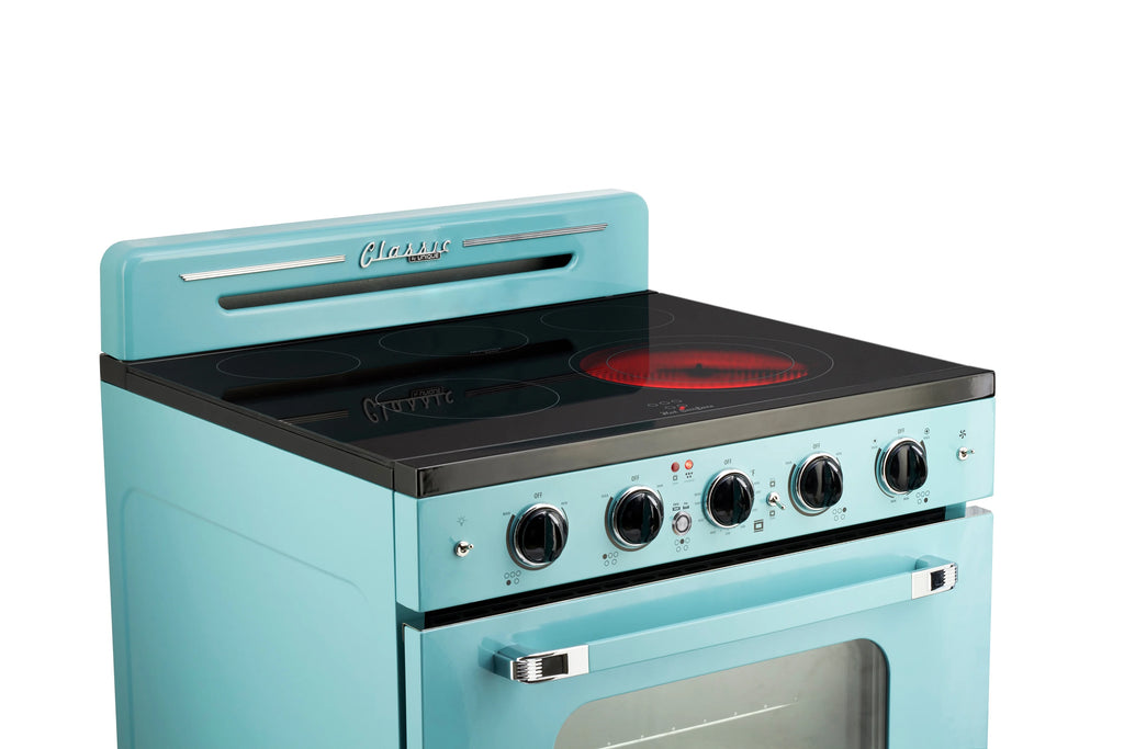 Unique Appliances Oven 30.0 in 3.9 cu/ft Electric Freestanding Range in Marshmallow White