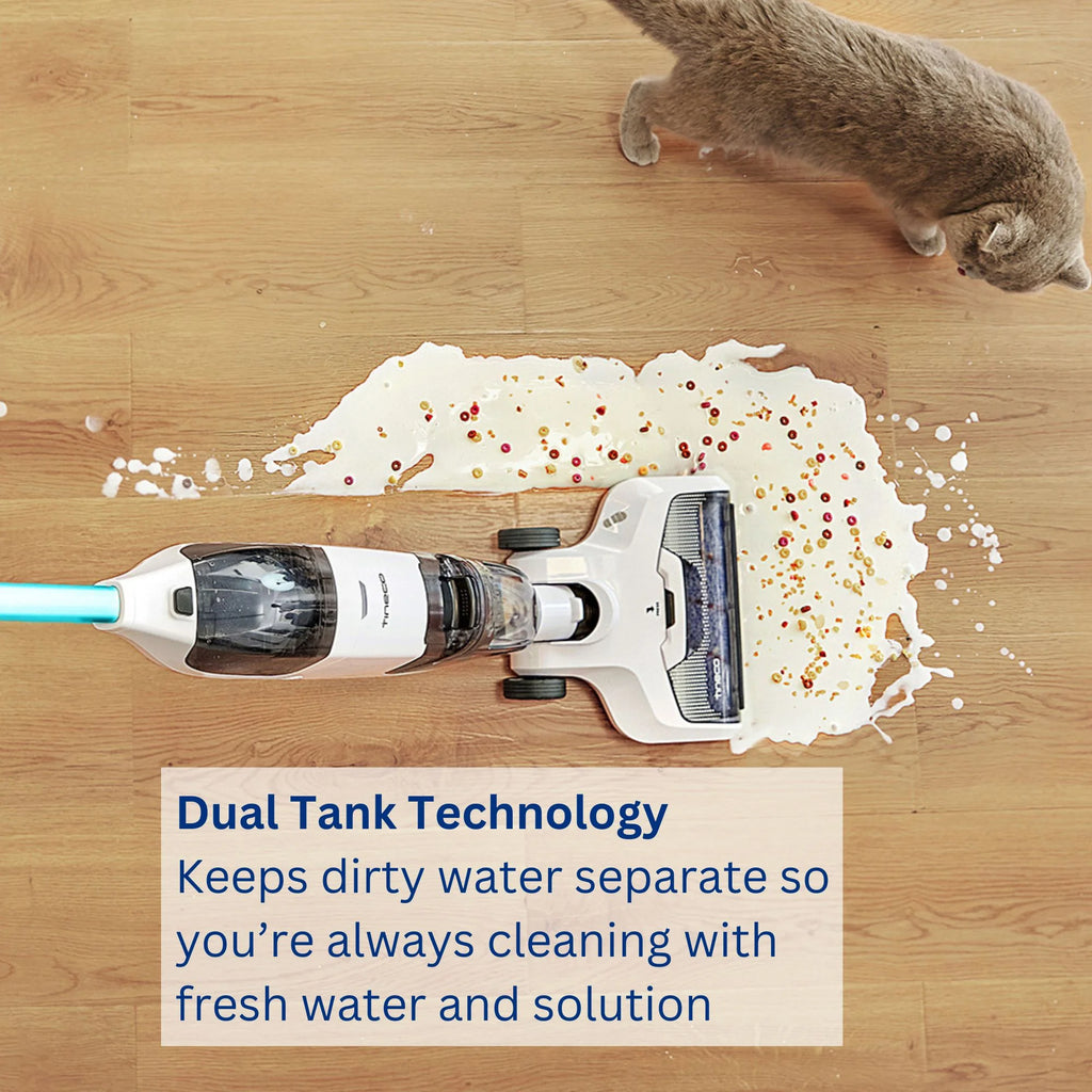 Tineco iFloor 2 Cordless Wet Dry Vacuum Cleaner, Blue