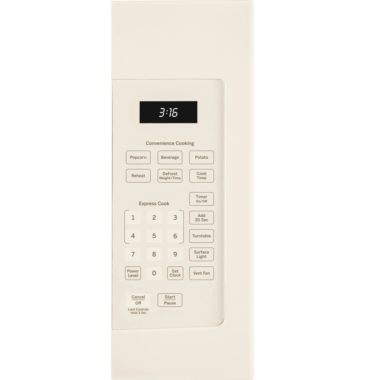 GE JVM3160RFSS 30 Over-the-Range Microwave Oven with 1.6 cu. ft. Capacity 2-Speed 300 CFM Venting in Stainless Steel