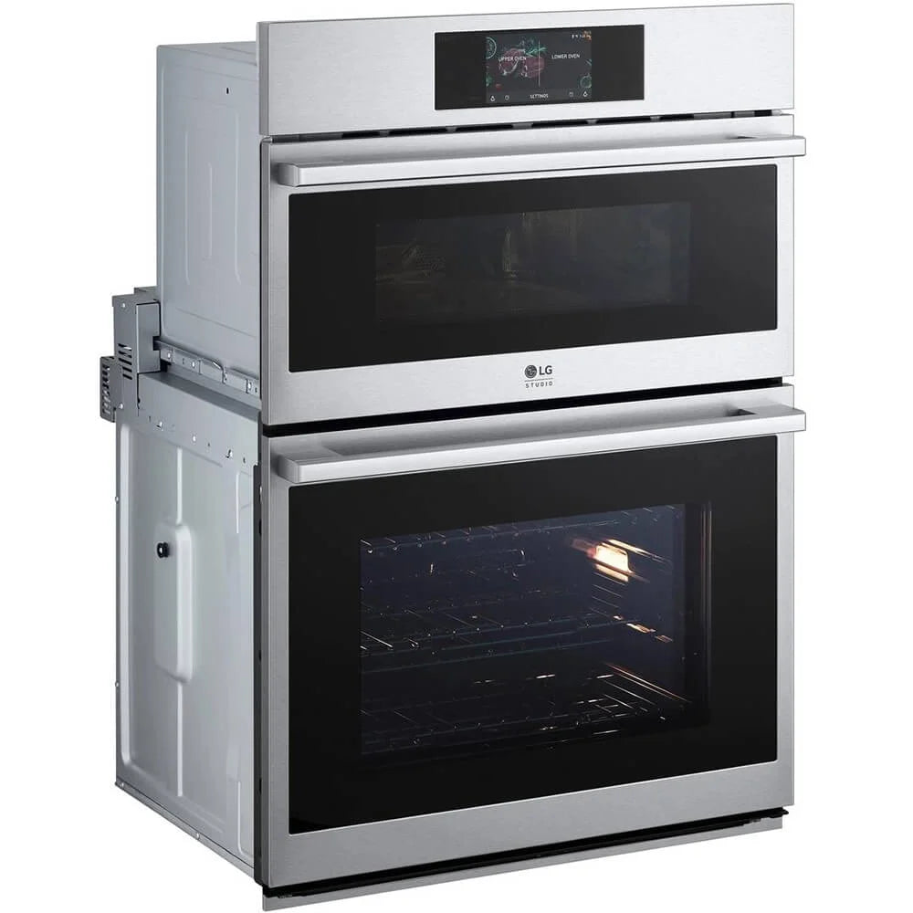 LG Studio WCES6428F 6.4 Cu. Ft. Stainless Combo Smart Wall Oven with Microwave