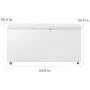 MORA 17.7 Cu. Ft. White Convertible Garage Ready Chest Freezer