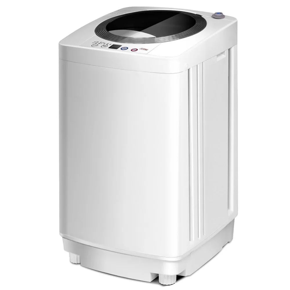 Yardi Yard Portable 7.7 lbs Automatic Laundry Washing Machine with Drain Pump, Portable Compact Tub Washing Machine