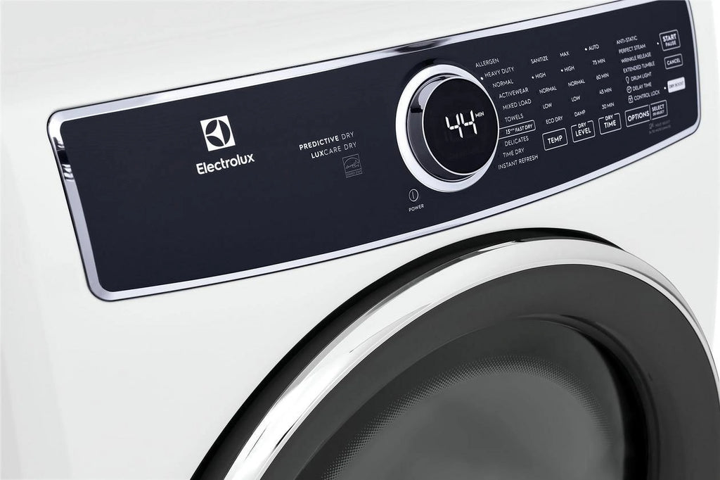 ELECTROLUX ELFG7537AW front load gas dryer