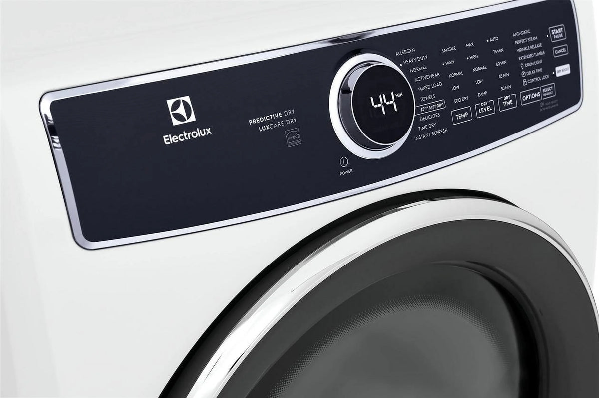 ELECTROLUX ELFG7537AW front load gas dryer