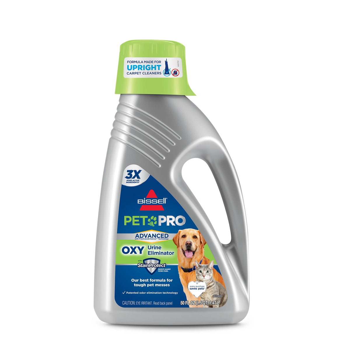 BISSELL Pro Heat 2X Revolution Pet Carpet Cleaner, 3578 & BISSELL Advanced Pro Max Clean + Protect Deep Cleaning Carpet Formula, 50 oz, 70E1