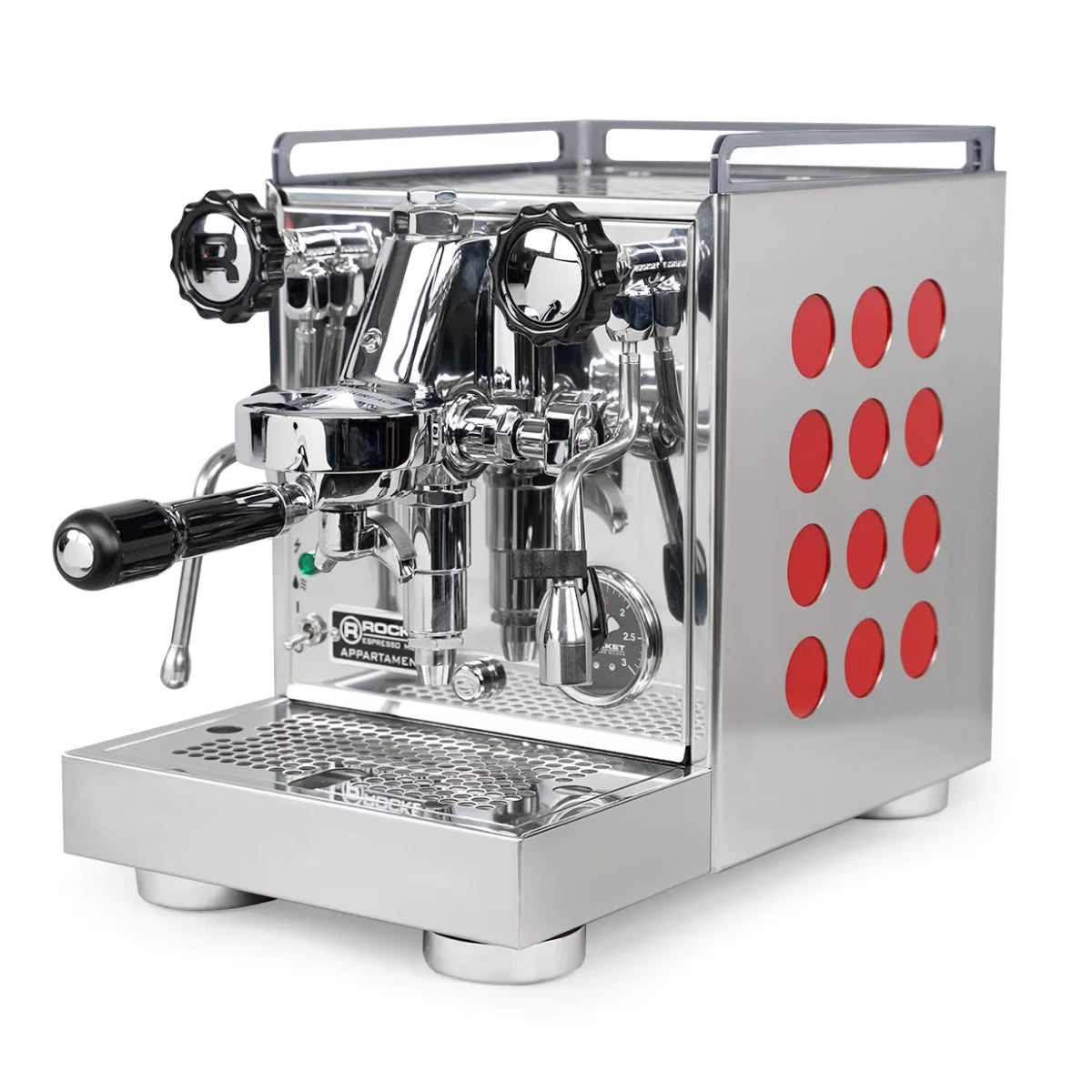 Rocket Espresso Appartamento Nera Espresso Machine | E61 | Heat Exchanger | (Black/Black)