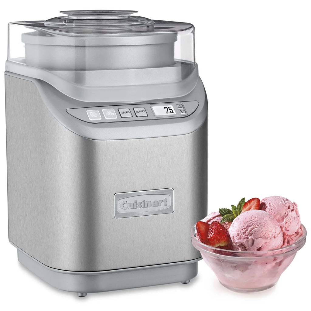 Cuisinart - ICE-70 Electronic Ice Cream Maker, Brushed Chrome