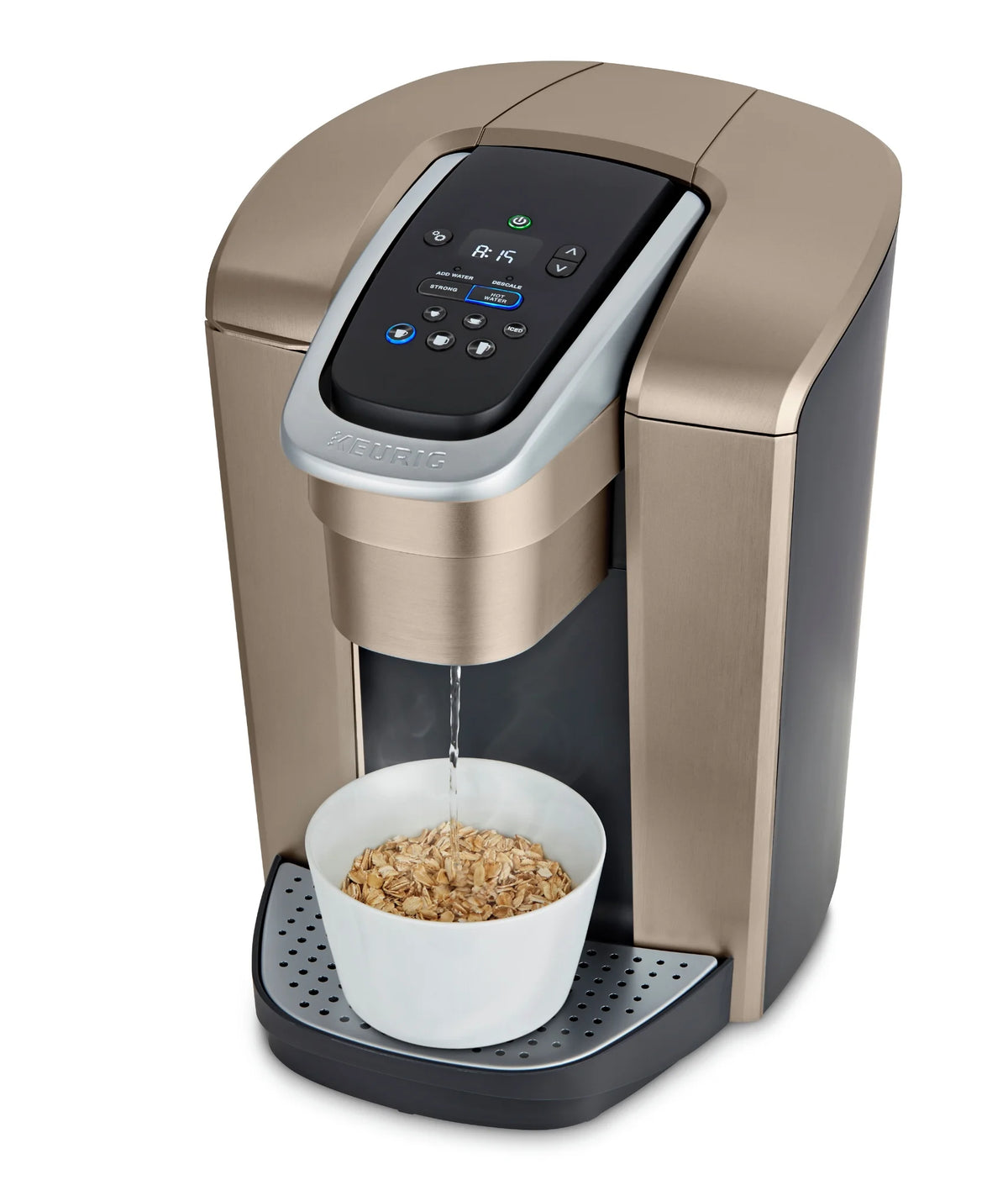 Keurig K-Elite Single-Serve K-Cup Pod Coffee Maker, Brushed Slate