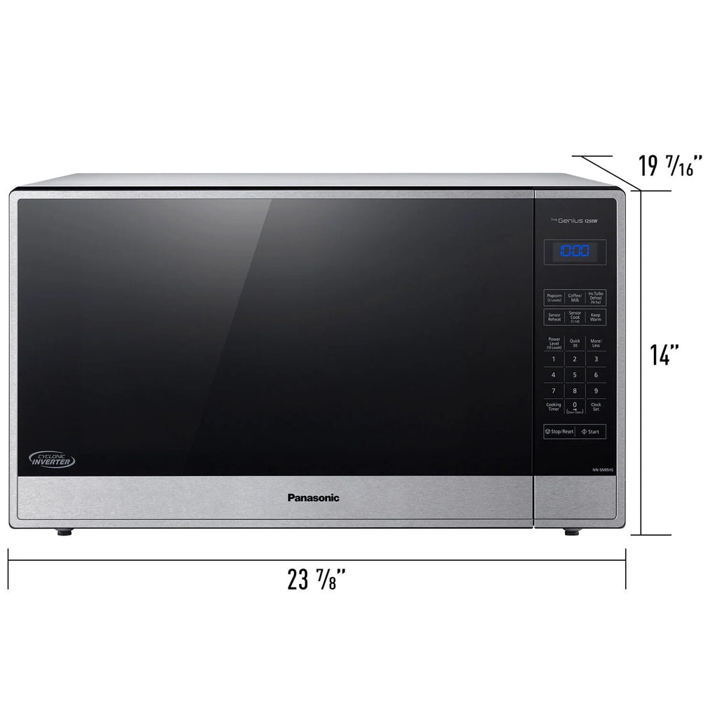 Panasonic 2.2-cu. ft. 1250W Countertop Microwave with Inverter Technology, Stainless Steel NN-SN95HS