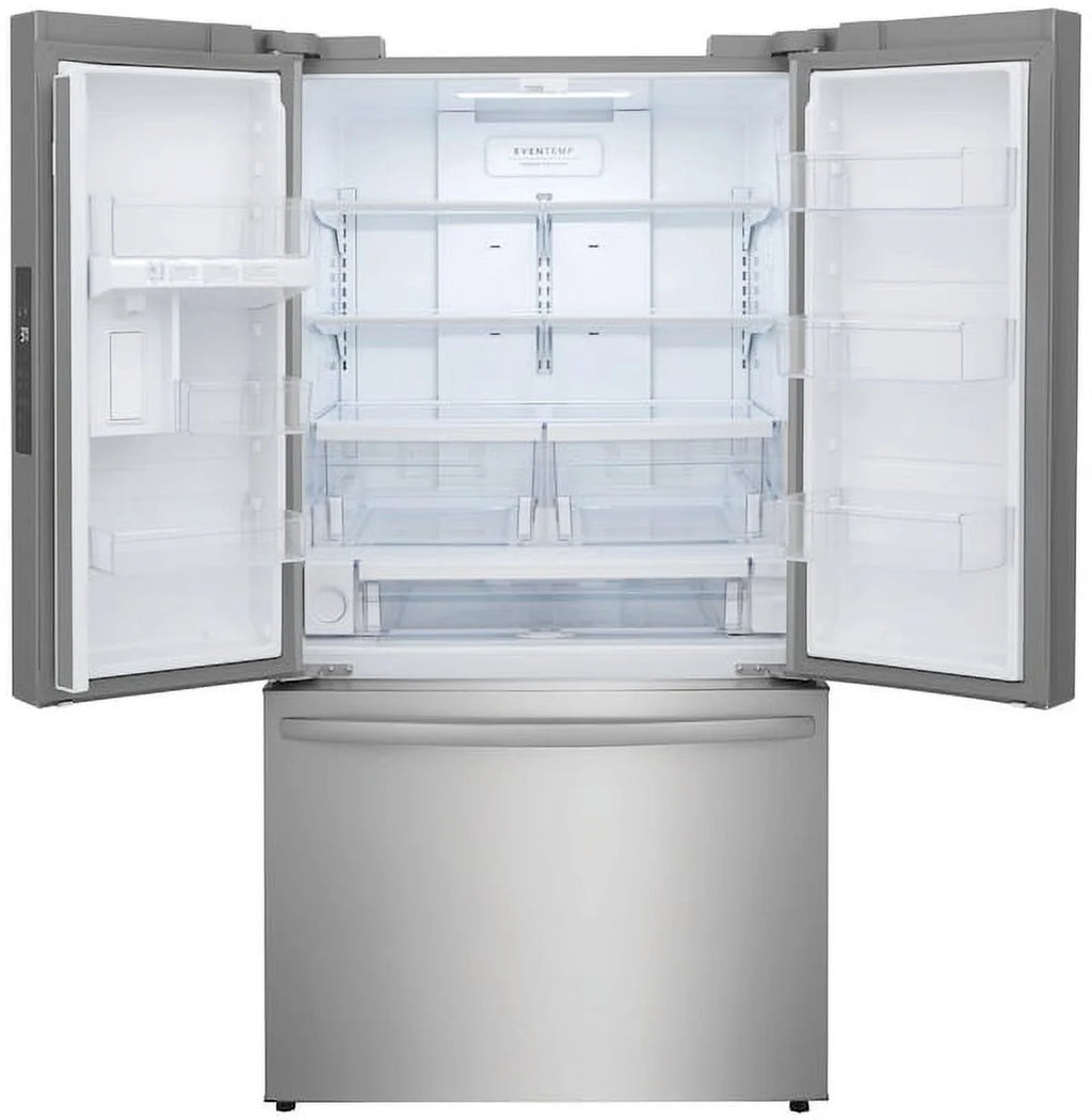 Frigidaire FRFN2813AF 29 Cu. Ft. Standard-Depth French Door Refrigerator, Stainless Steel