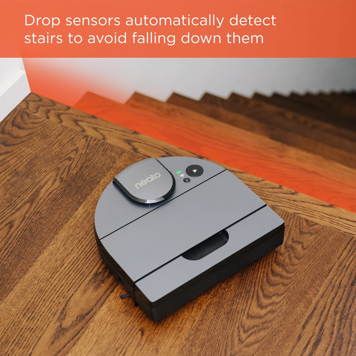 Open Box Neato D10 Intelligent Robot Vacuum Wi-Fi Connected with LIDAR Navigation in Silver