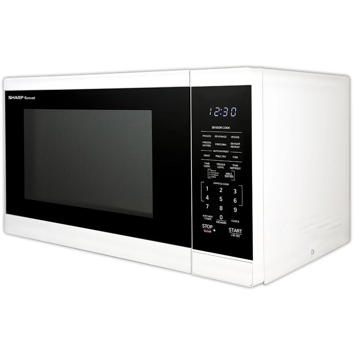 Sharp 1.4-Cu. Ft. Countertop Microwave Oven in Black