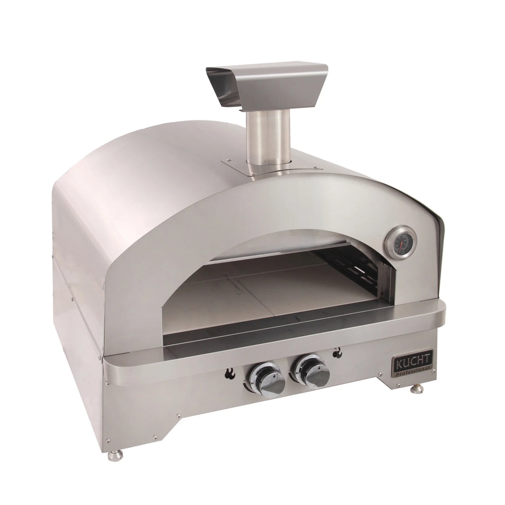 NAPOLI Outdoor Portable Propane Gas Pizza Oven in Stainless Steel