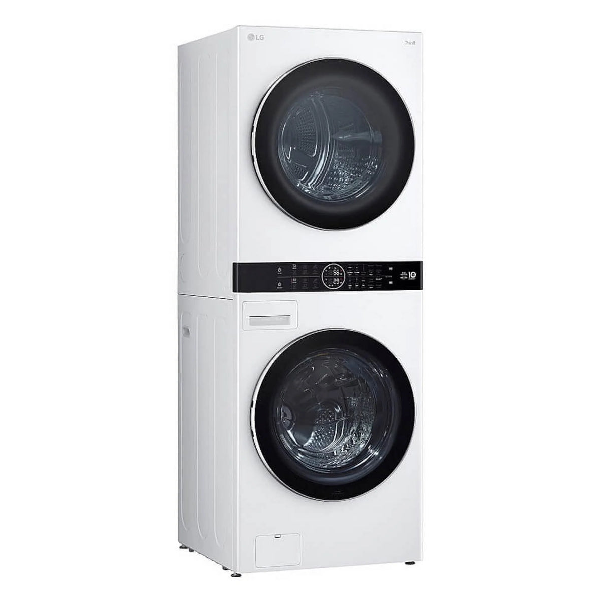 LG WKHC252HWA  27 Inch Electric Laundry Tower with 5 cu ft Front Load Washer