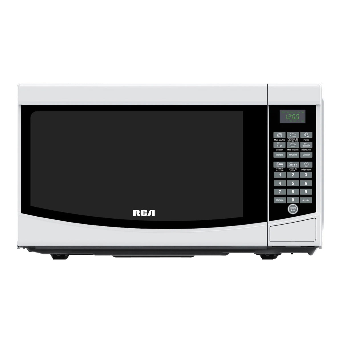 0.7-Cu. Ft. Countertop Microwave Oven with Glass Turntable, 700 Watts (Black), EMW7332-BLACKPT