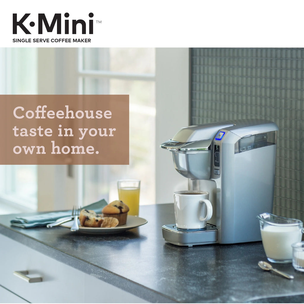 Keurig K-Mini K15 Single-Serve K-Cup Pod Coffee Maker, Chili Red