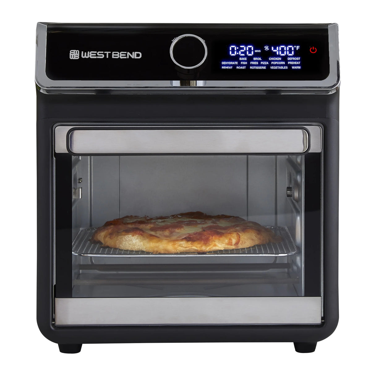 West Bend 15 Qt. Air Fryer Oven with 16 Presets, in Black (AFWB15BK13)
