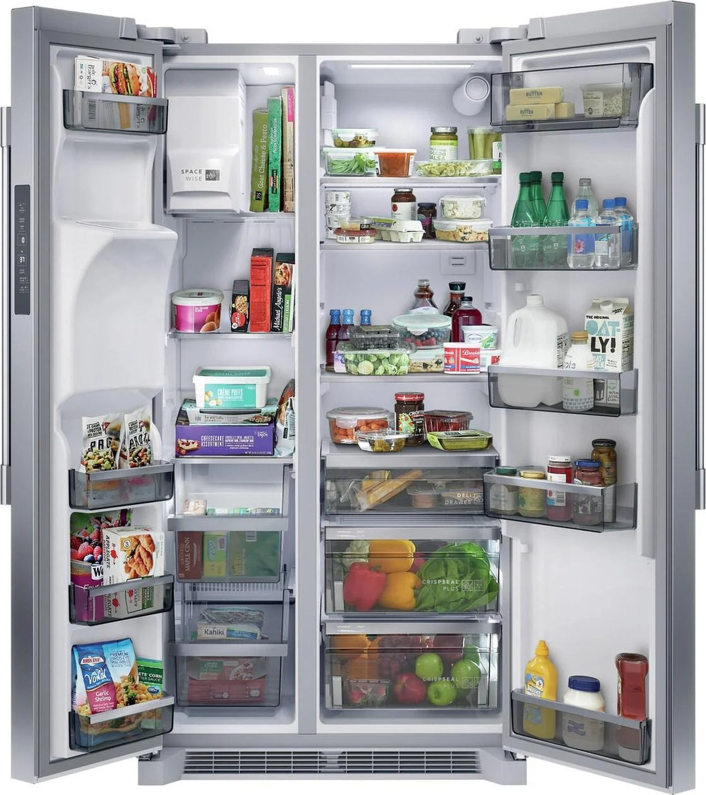 FRIGIDAIRE PRSC2222AF side by side freestanding refrigerator