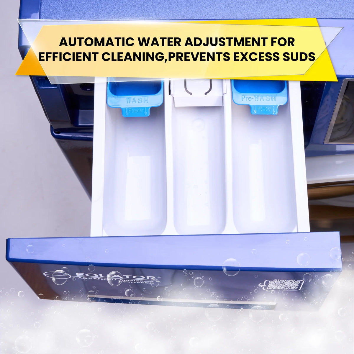 Equator 18 lbs White Combo Washer Dryer Version 3 with Sanitize Allergen Winterize