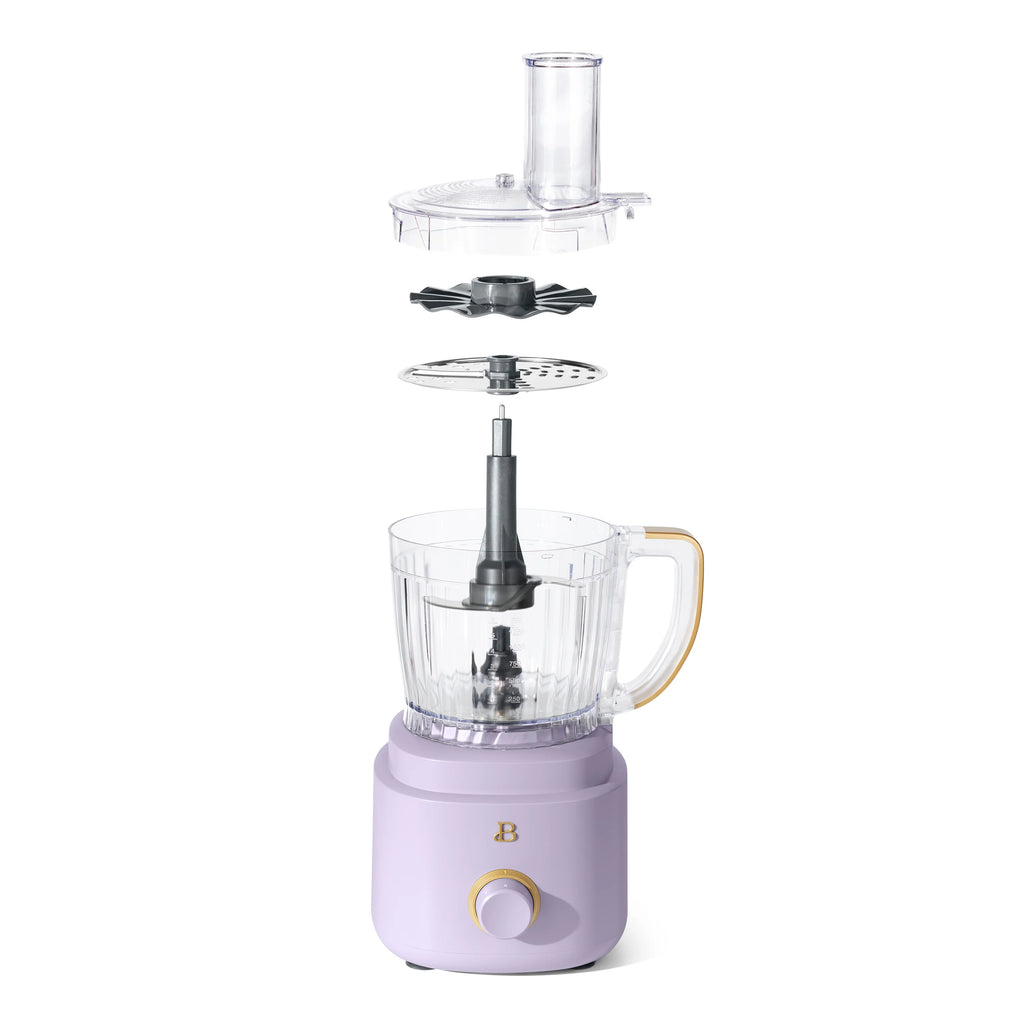 Beautiful 10-Cup Food Processor with Accessories, White Icing by Drew Barrymore