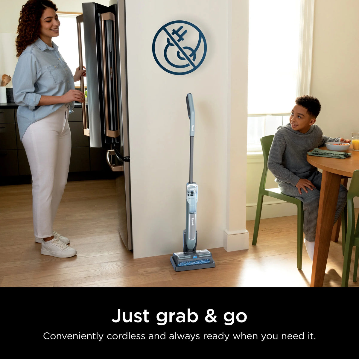 Open Box Shark?? HydroDuo with Dirt-Reveal Technology, Cordless, Hard Floor Cleaning System, Wet & Dry Debris Pickup, Mop & Scrubs All at Once, Hardwood, Tile, Laminate Floors, WW200