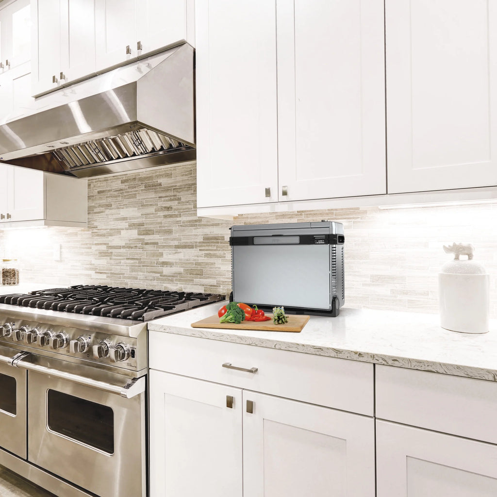 Ninja?? SP101 Foodia?�� 8-in-1 Digital Air Fry Oven, Flip-Away for Storage, Dehydrate, Keep Warm