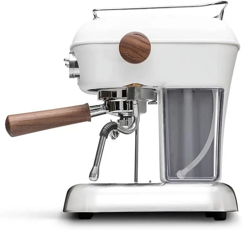 Ascaso Dream PID Programmable Home Espresso Machine w/ Volumetric Controls | 120V | Walnut | Anthracite Gray