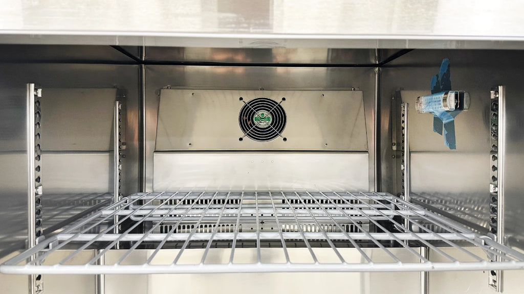 Cooler Depot 27.5 In. 7.2 Cu.ft Stainless Steel Undercounter Freezer AUF-0776 NSF ETL Certified