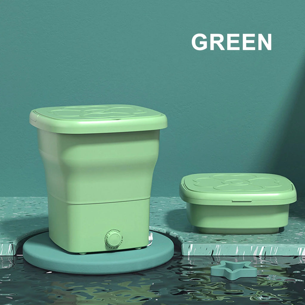 Portable Washing Machine,Mini Foldable Washer,25L Upgraded Large Capacity Foldable Washer, Deep Cleaning Of Underwear, Baby Clothes and Other Small Clothes,Suitable for Apartments, Dormitories, Hotel
