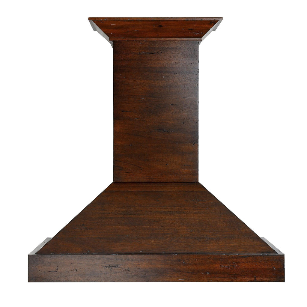 ZLINE 30 in. Wooden Wall Mount Range Hood in Black - Includes Motor