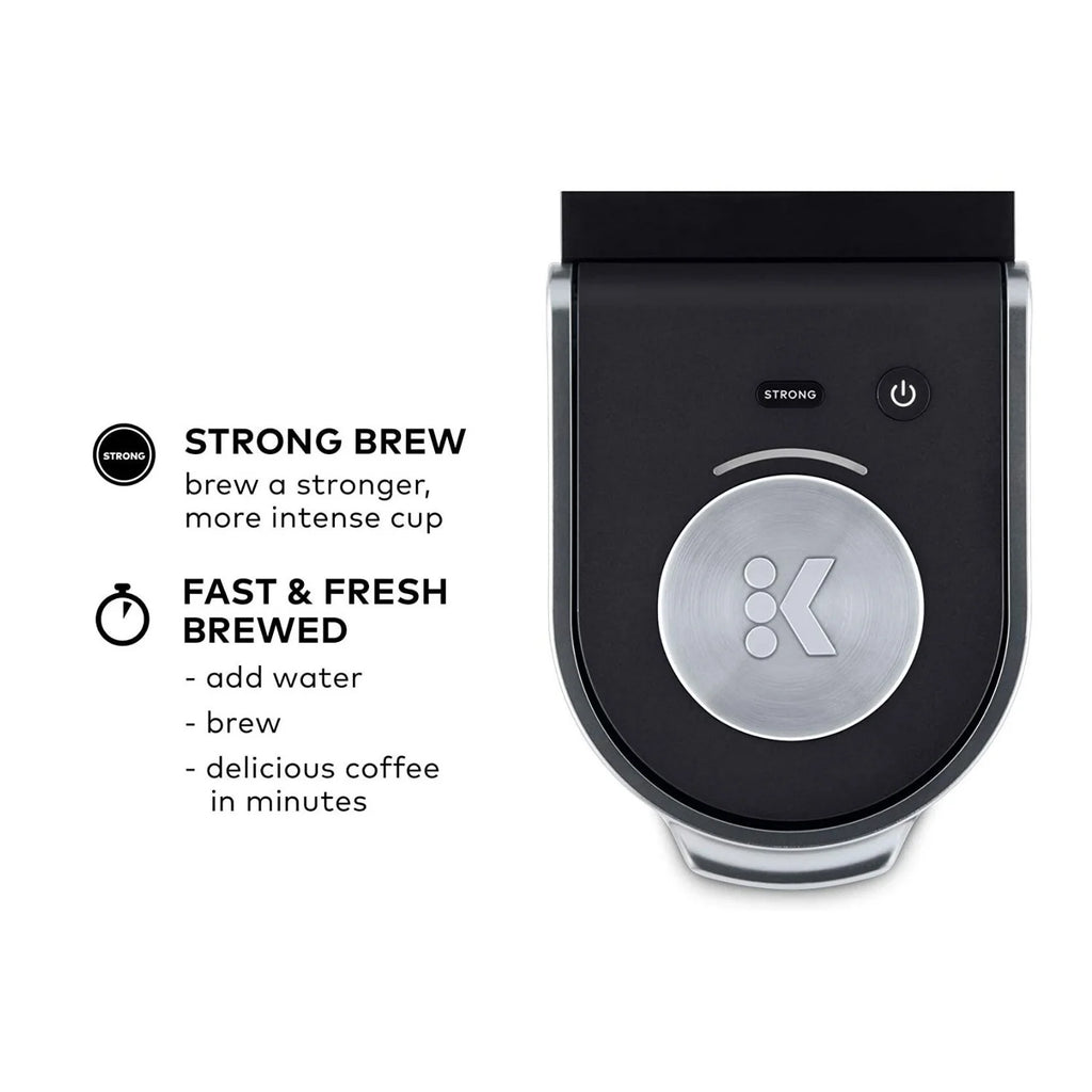 Keurig K-Mini Plus Single Serve Coffee Maker with K-Cup Pod (Black)