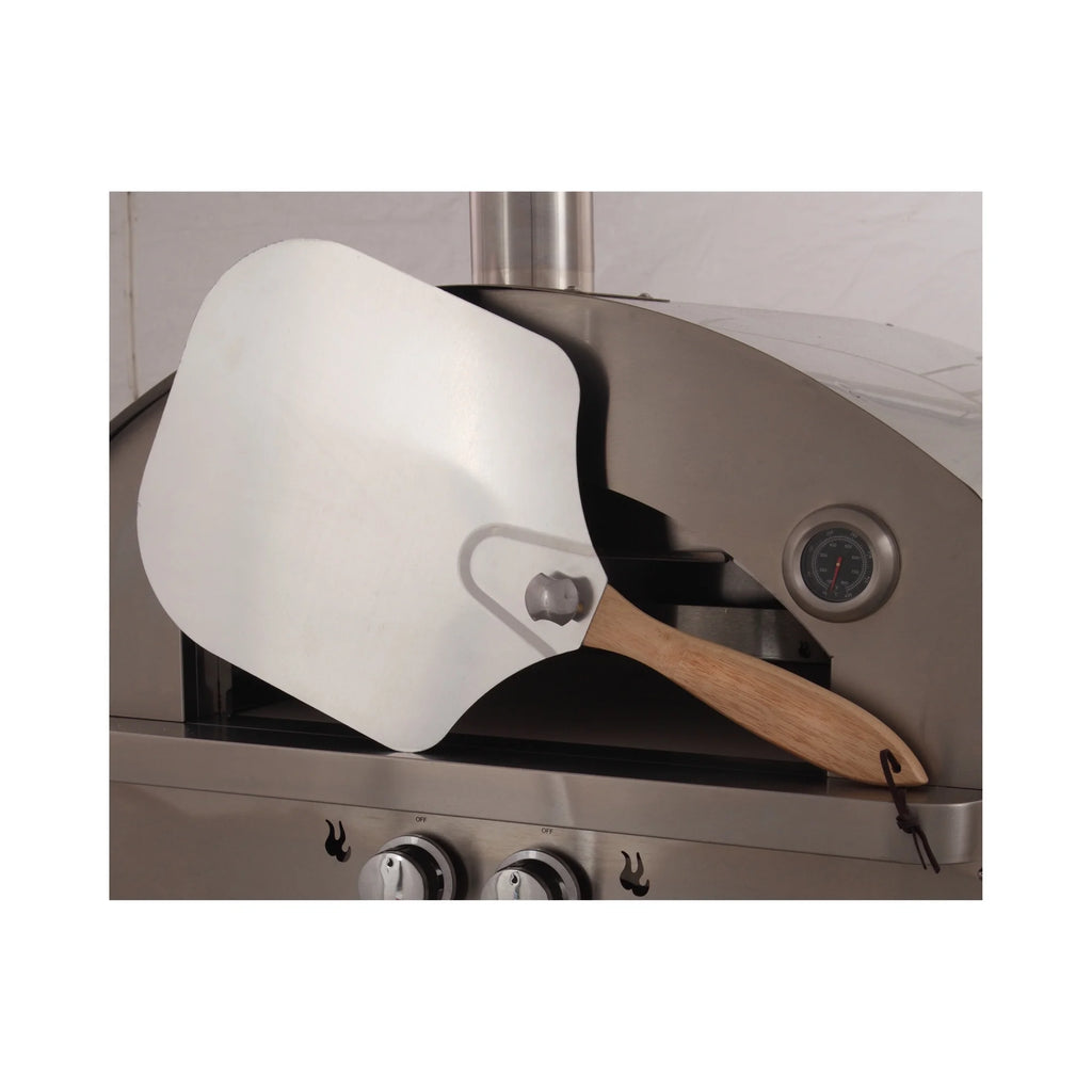 NAPOLI Outdoor Portable Propane Gas Pizza Oven in Stainless Steel