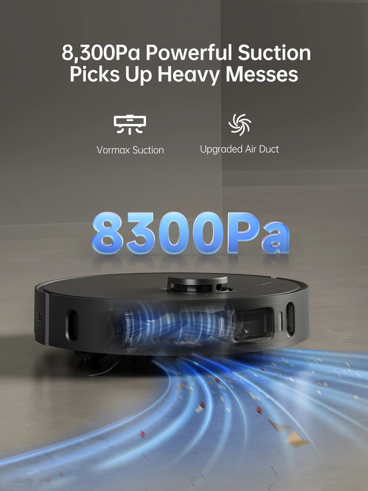 Dreame X30 Ultra Robot Vacuum, 8300Pa Suction, Self Cleaning with 140��F Water, Liftable Mop