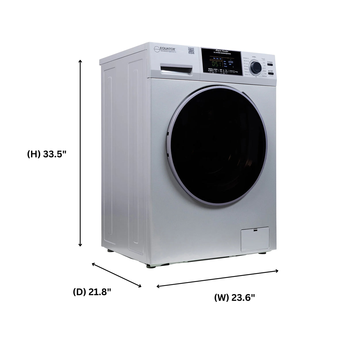 Equator Advanced Appliances Equator Fully Built-in All-in-One Combo Washer-Dryer Ventless